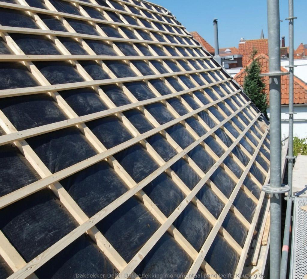 Dakbedekking Monumentaal Pand Delft