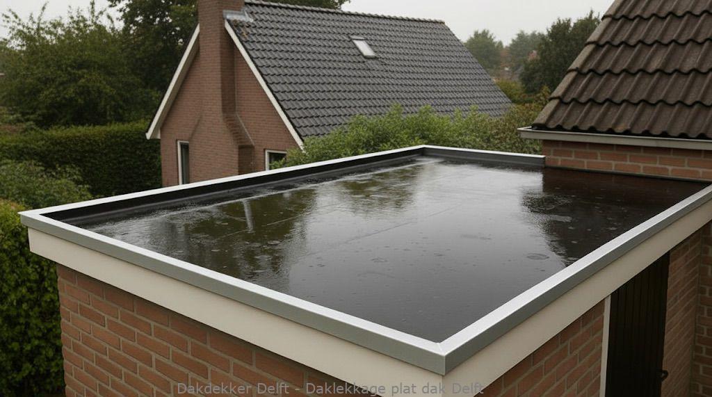 Daklekkage Plat Dak Delft