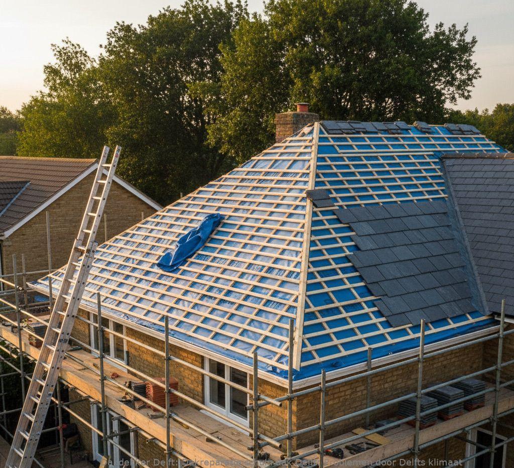 Dakreparatie Schuin Dak Delft