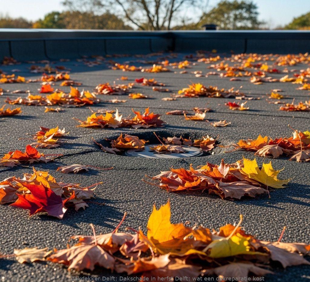 Dakschade in herfst Delft: wat een dakreparatie kost
