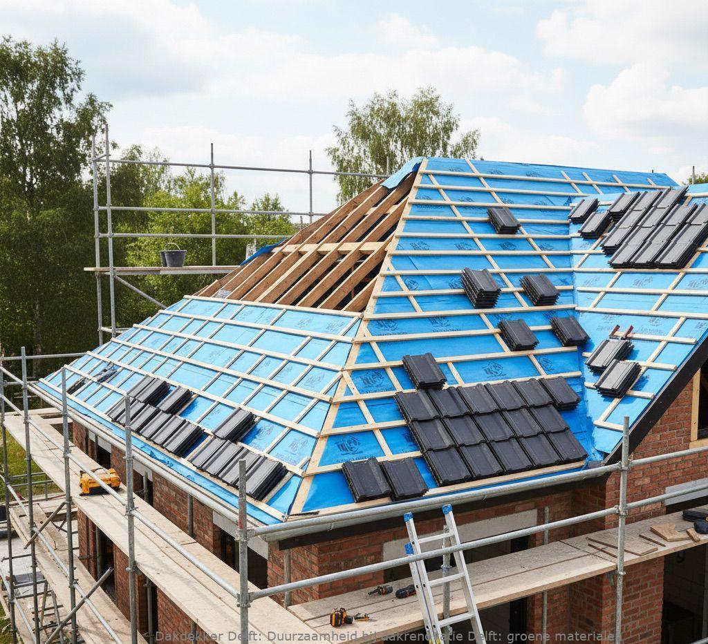 Duurzaamheid Bij Dakrenovatie Delft