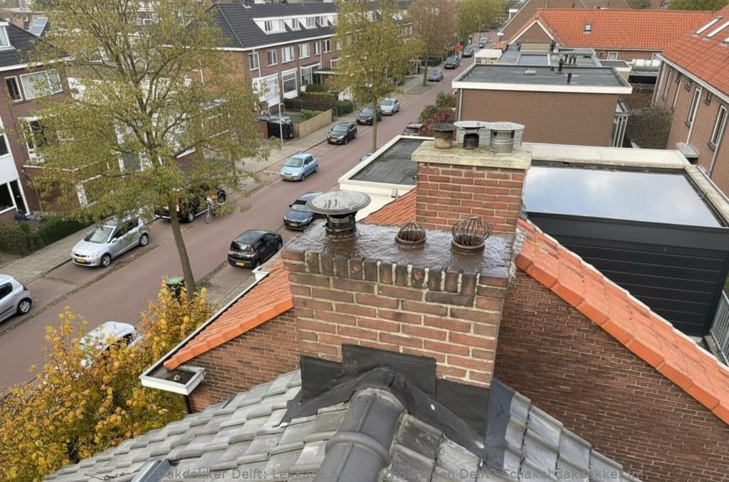 Lekkage Aan De Schoorsteen Delft