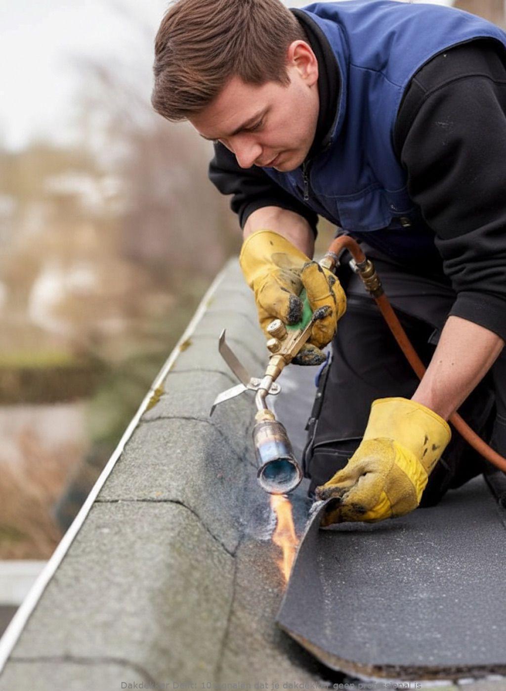 Signalen Geen Professionele Dakdekker Delft