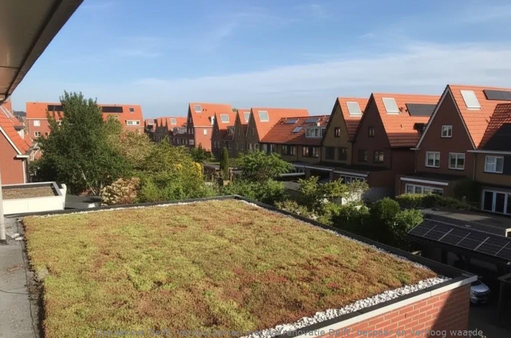 Verduurzamen Met Dakrenovatie Delft
